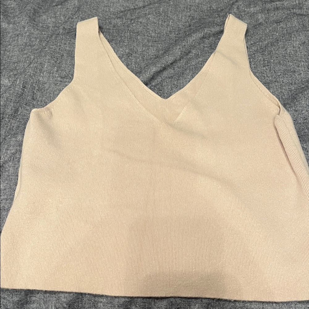 Stylish Beige Tank Top for Women